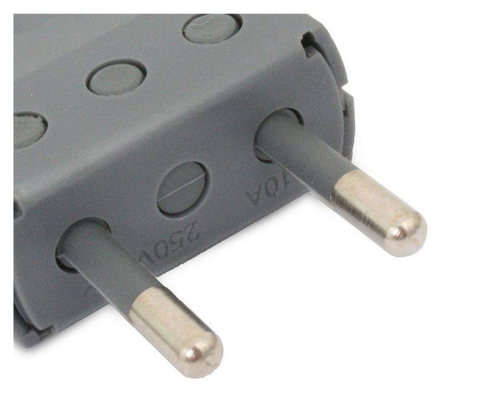 Enchufe macho convert sin tierra 10 a Rema-1