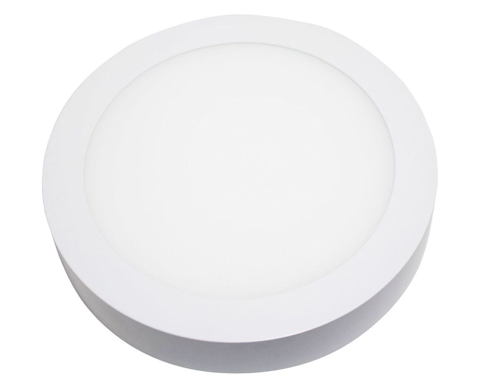 Foco panel LED Sobrepuesto Redondo 1 Luz 15W-0