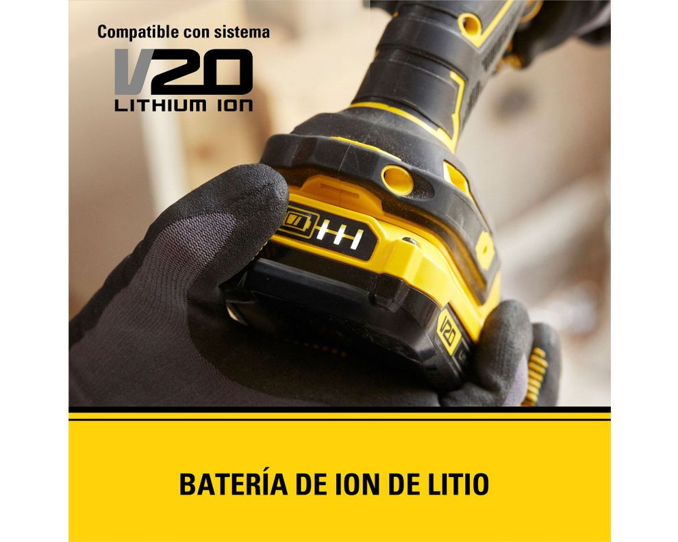 Taladro atornillador 13 mm SCD700C2K-B2 Stanley-3