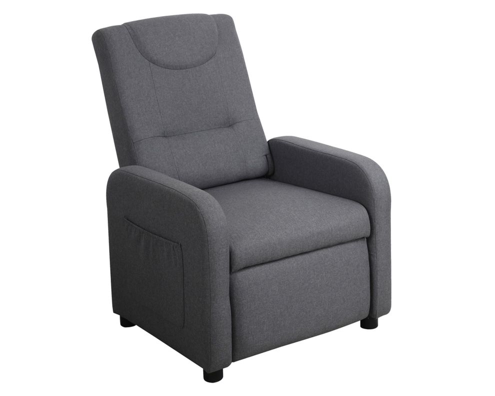Sillón reclinable Otis gris M+Design-0
