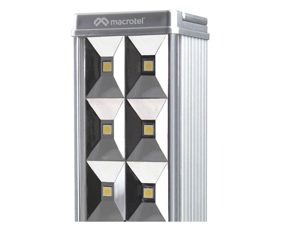 Lámpara de emergencia 12 LED MS-3305H Macrotel.-1