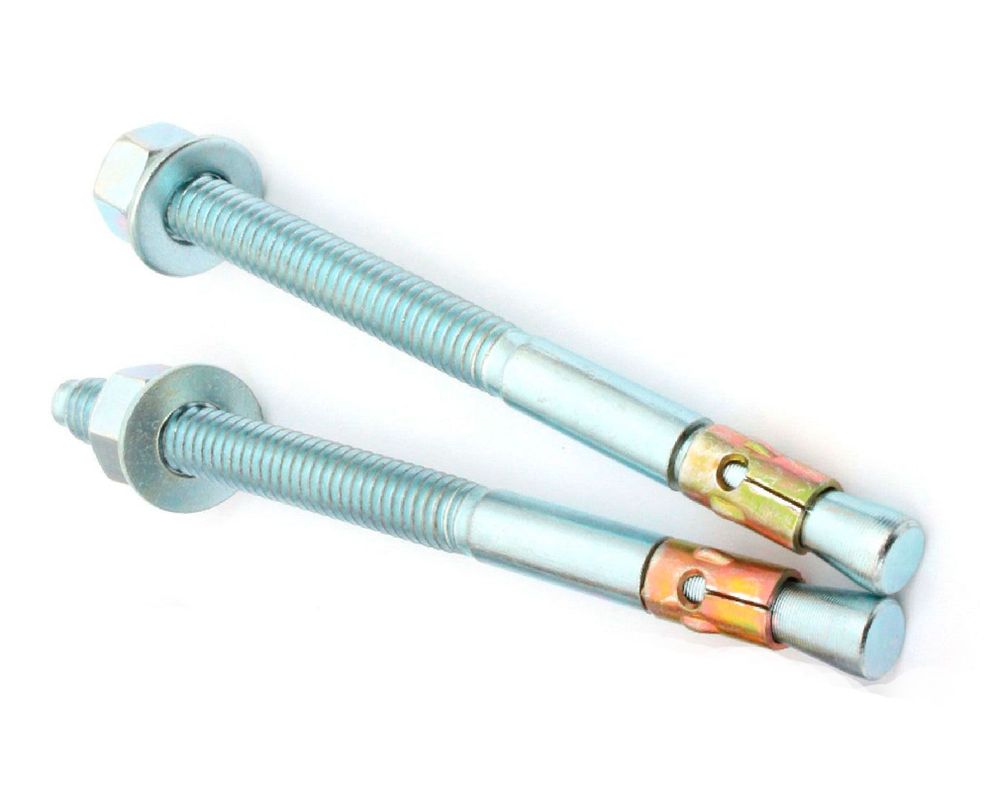 Perno anclaje con golilla 5/16x4 1/4'' zincado 4 unidades-0