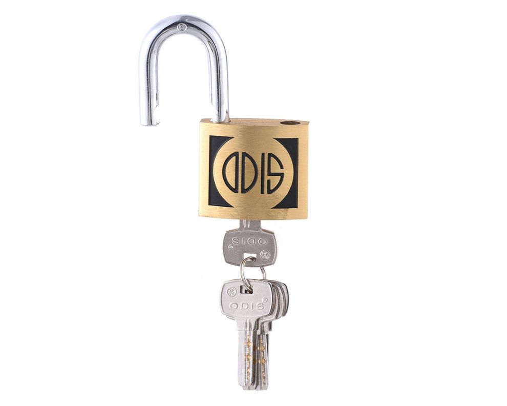 Candado medio interior/exterior bronce 40mm S400 Odis-5