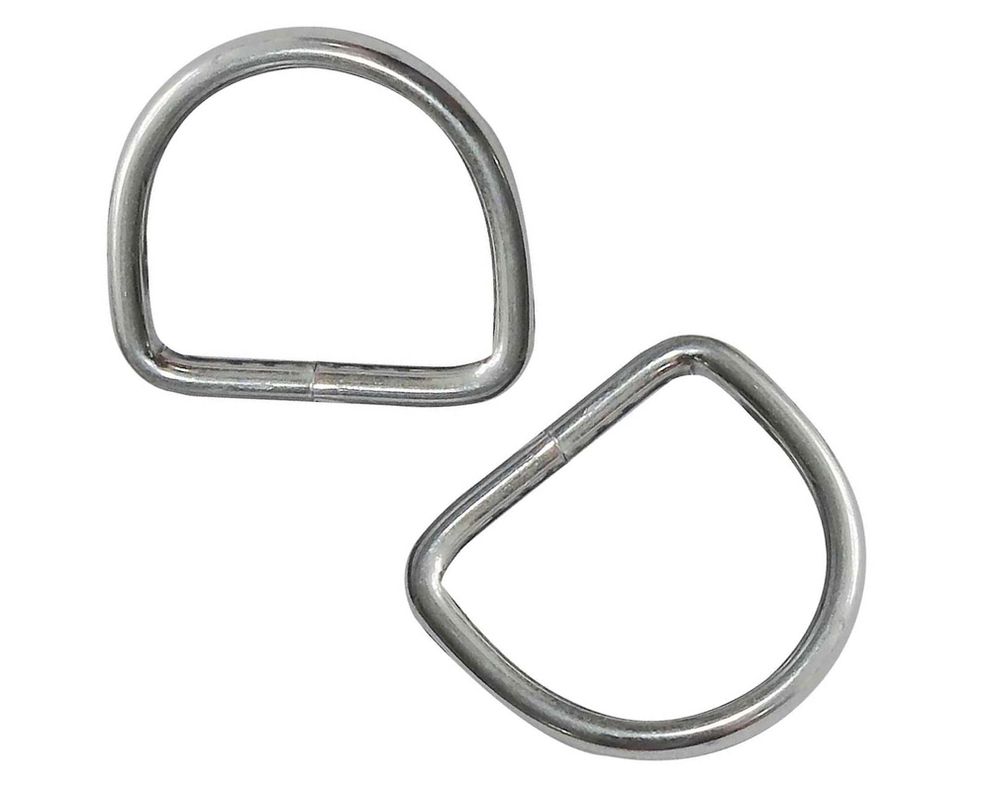 Argolla 4x25 mm 2 unidades Tipo D gris-0