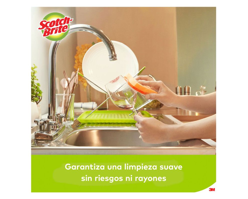 Esponja cero rayas 3 unidades-2