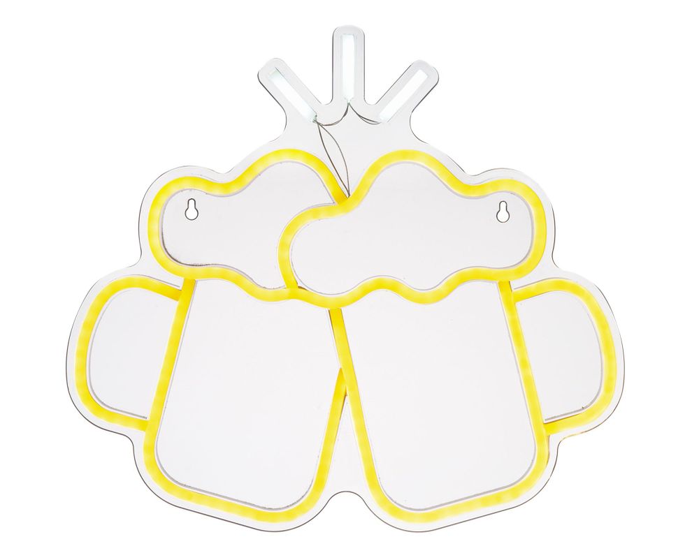 Aplique Salud neón luz cálida-1