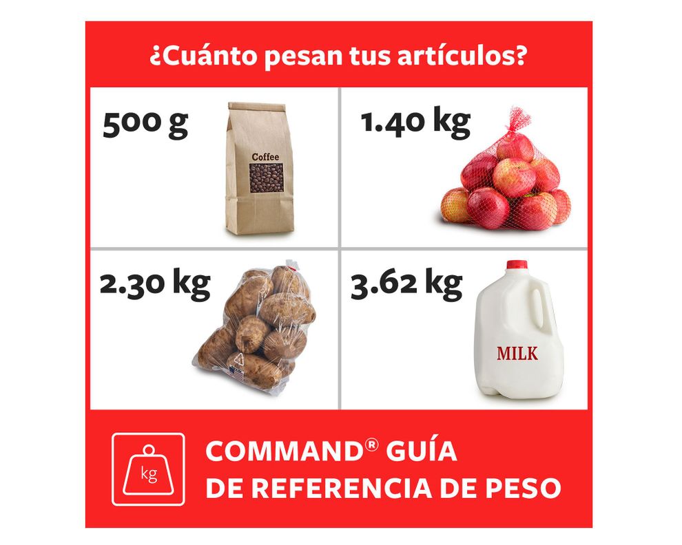 Gancho para baño con tiras impermeables Mediano Command-6