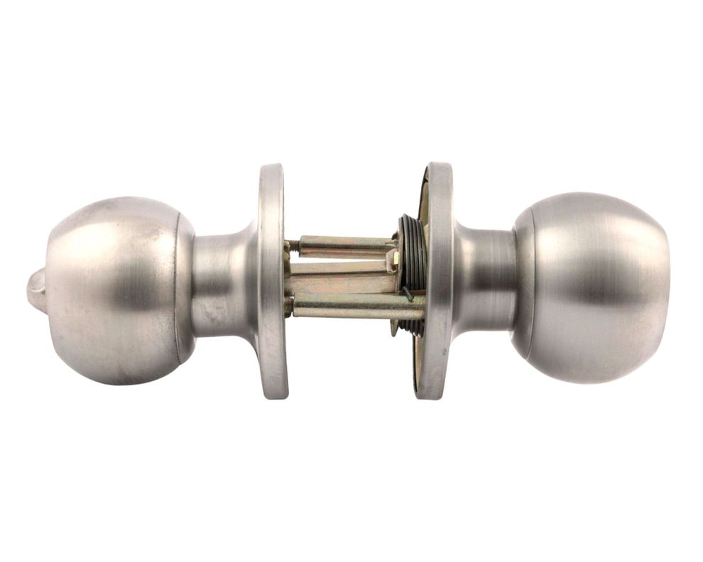 Cerradura pomo oficina/dormitorio bola acero Arnik-1