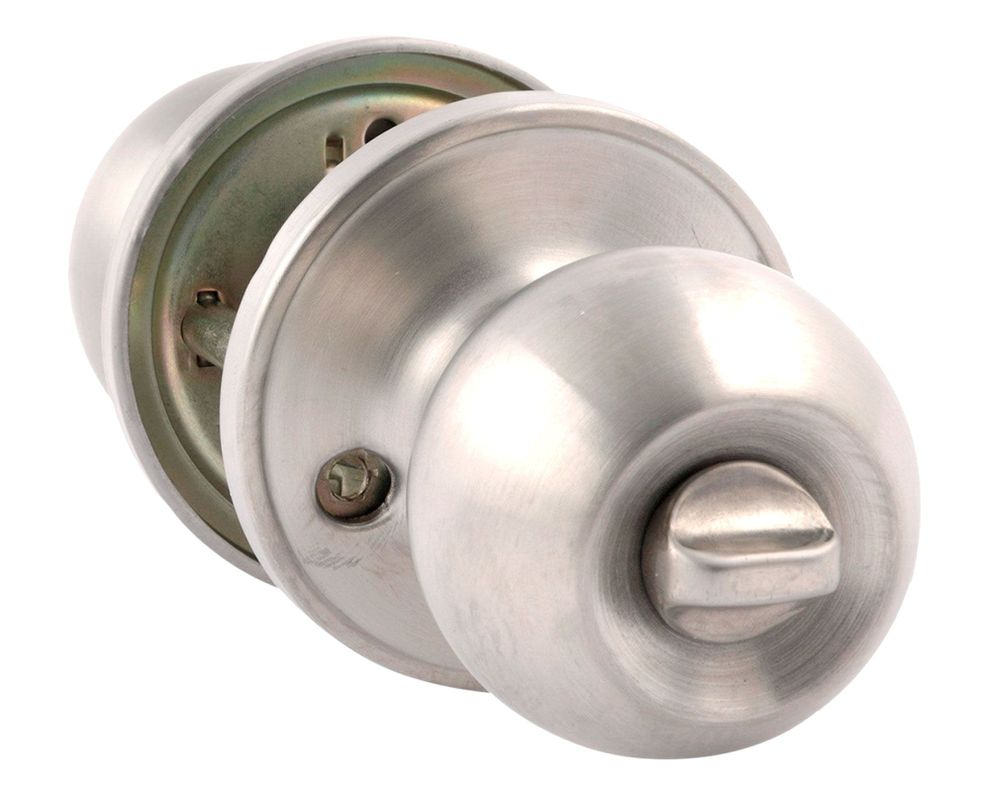 Cerradura pomo oficina/dormitorio bola acero Arnik-3