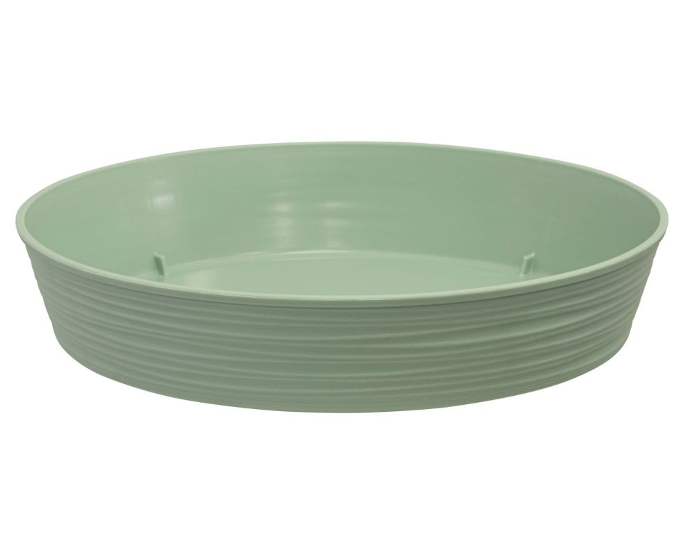Plato macetero 33 cm Piedra verde Reyplast-0