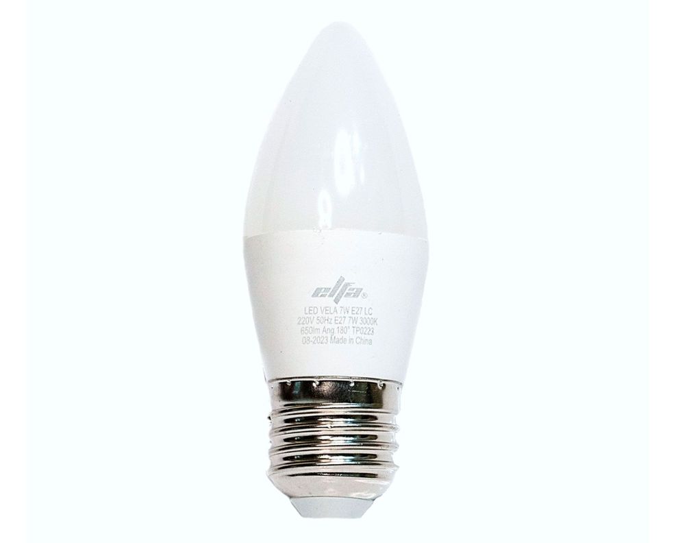 Ampolleta Led 3000K E27 Luz Cálida 7W-0