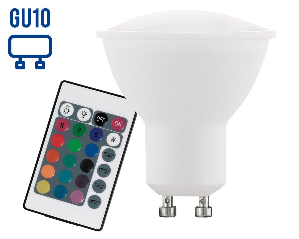 Ampolleta LED 4W GU10 1L RGB+WW Smart-0