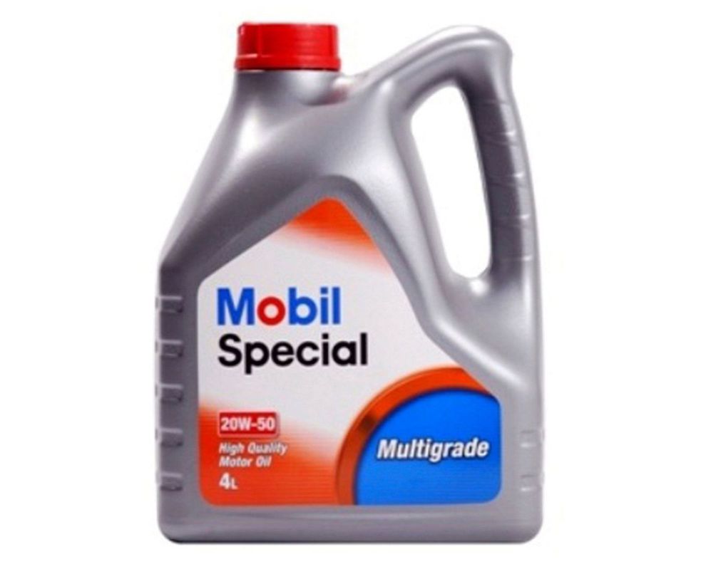 Lubricante aceite motor 4 litros 20W-50 Mobil-0