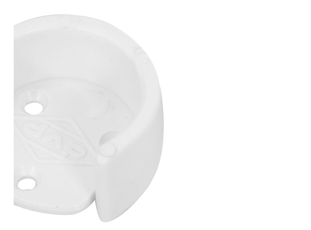 Soporte barra blanco x2 unidades Dvp-1