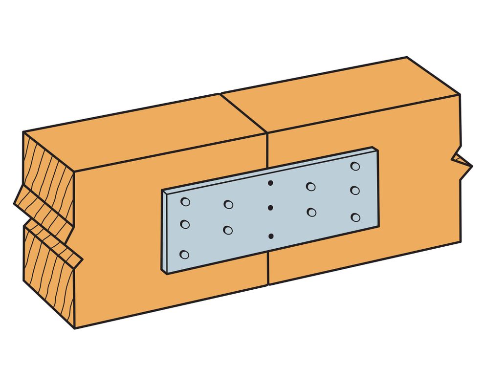 Plato clavable 1x5'' Simpson Strong-Tie.-2