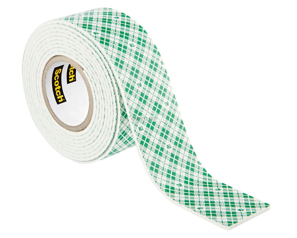 Cinta montaje doble faz Interior 1.9 cm x 8.89 m blanco-2