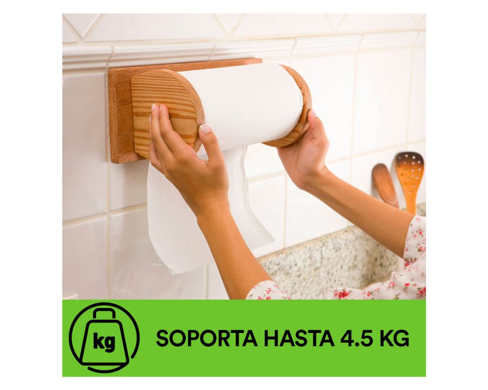 Cinta montaje doble faz Interior 1.9 cm x 8.89 m blanco-4