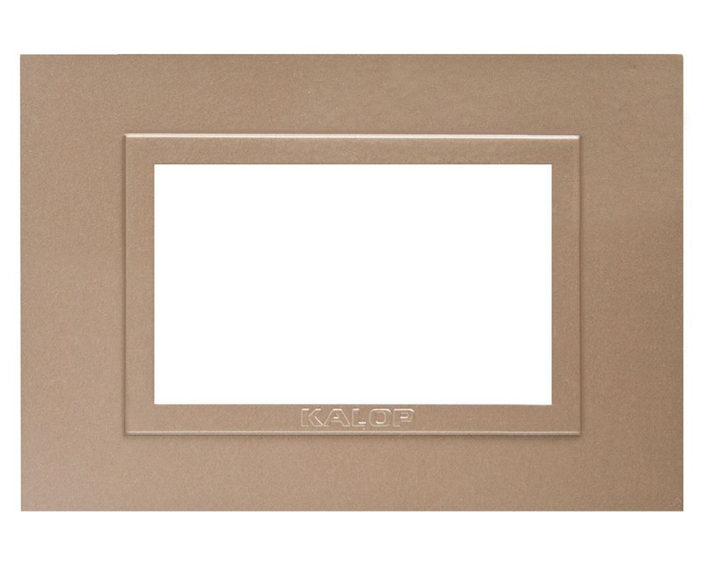 Placa zen metal  oro Kalop-0