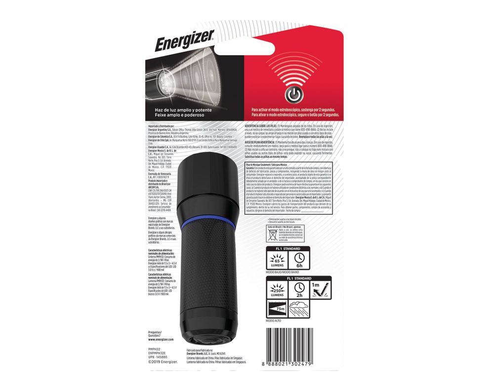 Linterna 250 lúmenes MTL 250 Energizer-2