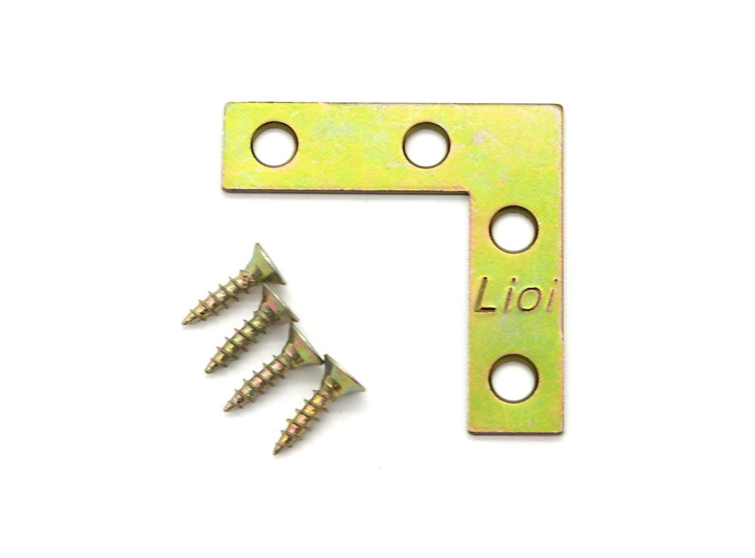 Escuadra plana zincada 1 1/2'' Lioi-0