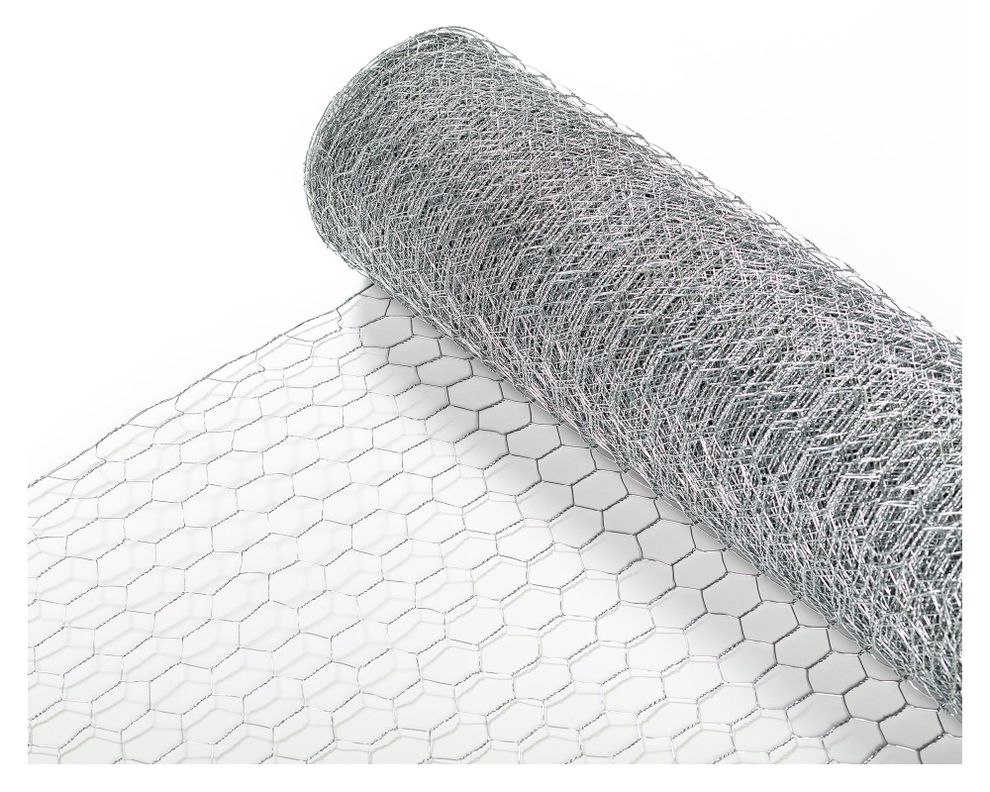 Malla hexagonal  80x300 cm Dual gris-0