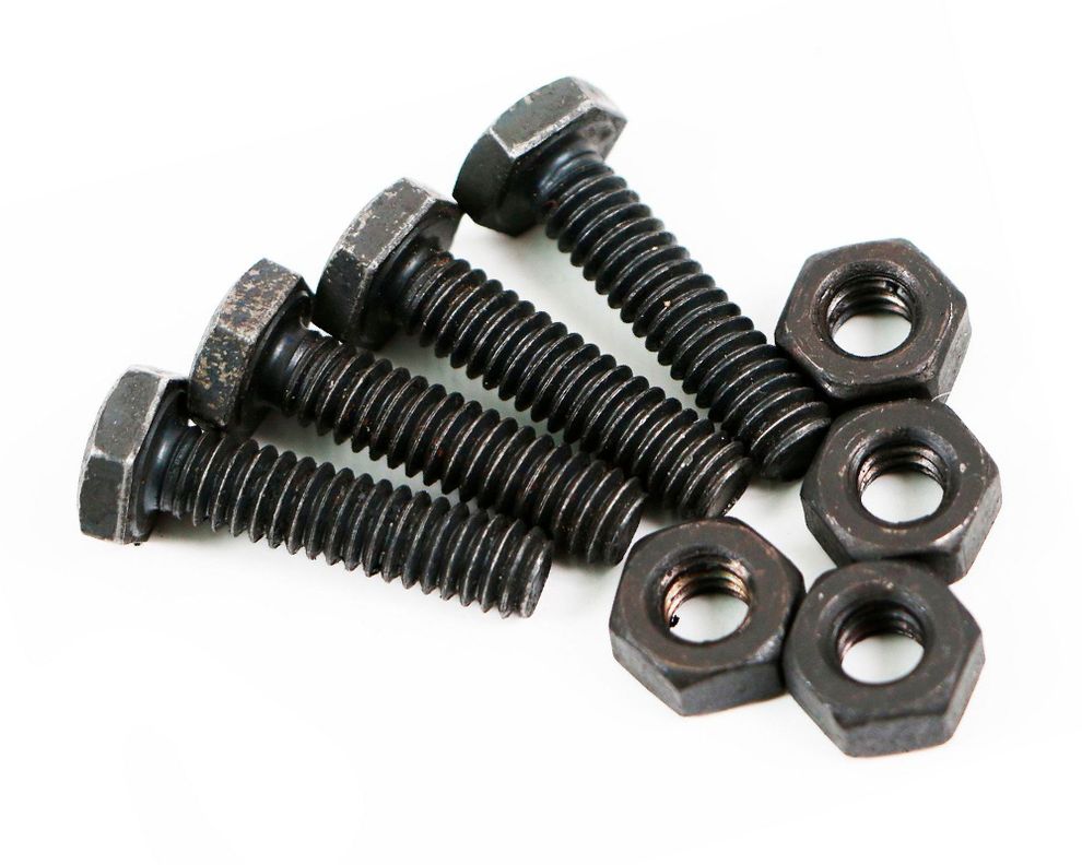 Perno hexagonal G2 nc 1/4x1 con tuerca b4 Imporper-0
