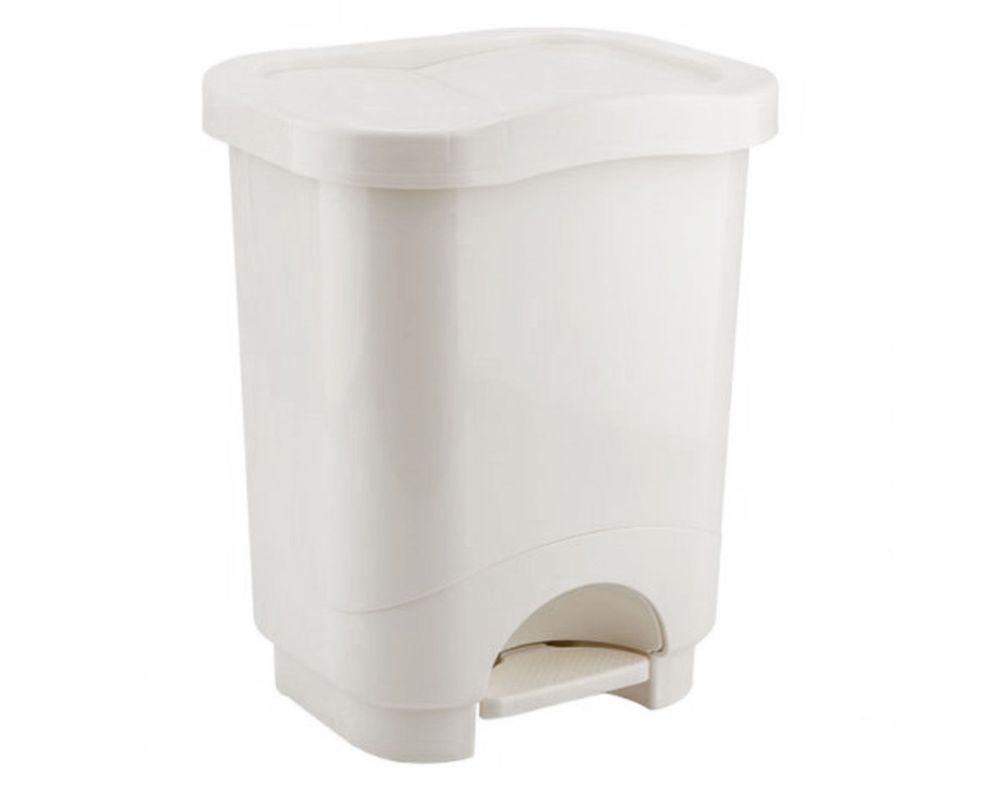 Papelero pedal danubio 19 litros Reyplast-0