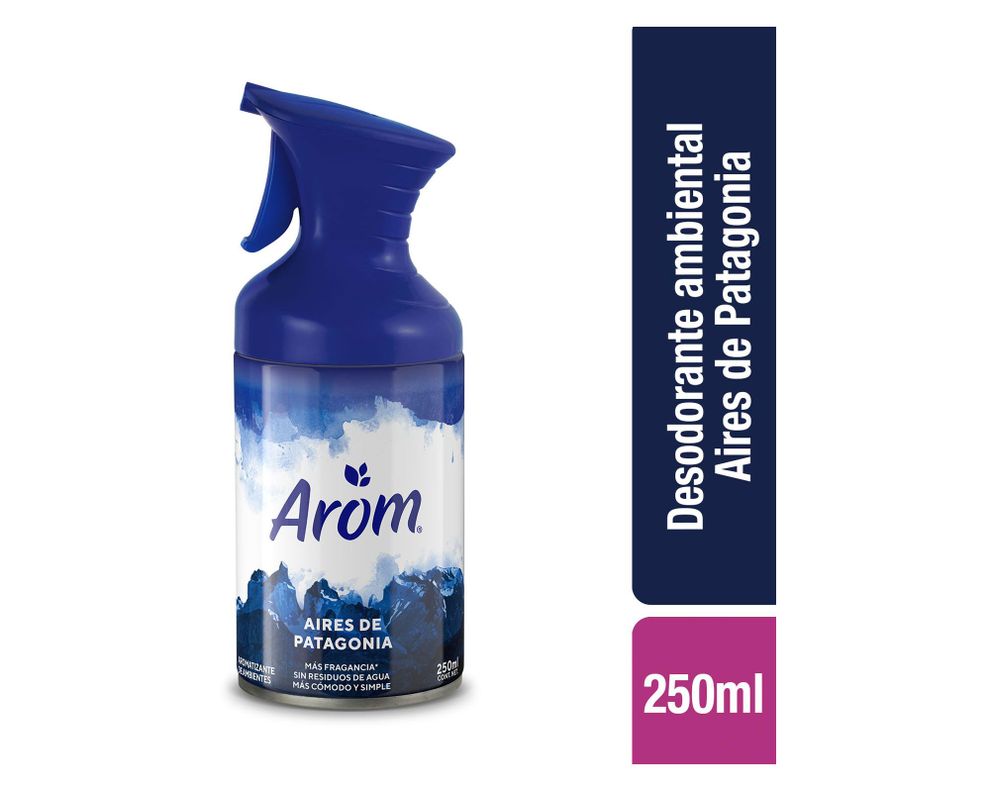 Desodorante ambiental 250 ml aires de patagonia gatillo Arom-0