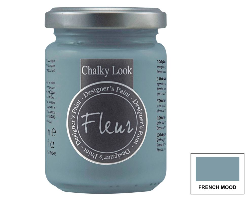 Pintura 130 ml Chalky look french mood mate Fleur-0