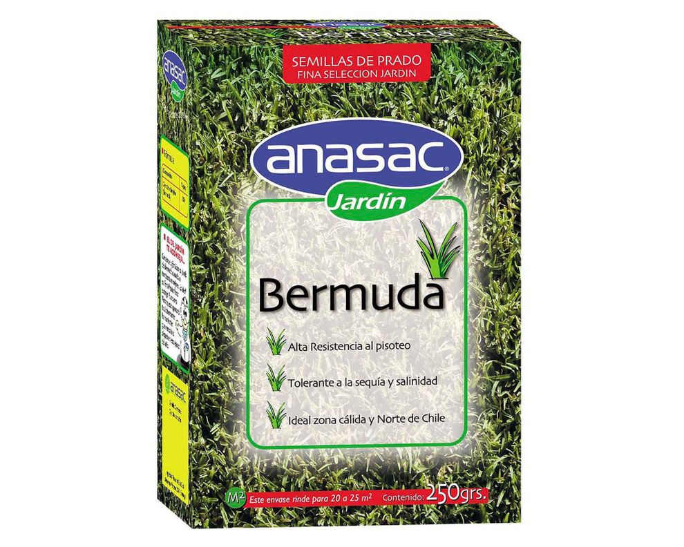 Semillas prado fina bermuda 250g Anasac-0