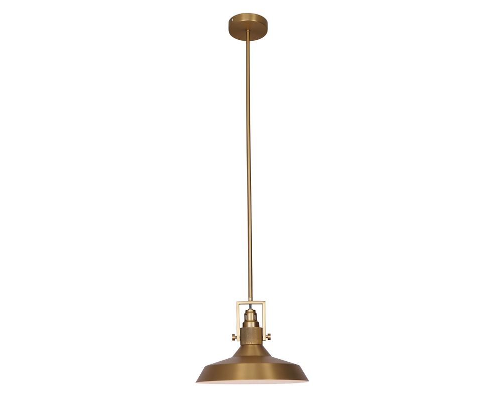 Lámpara colgar 1L E27 Retro gold-0