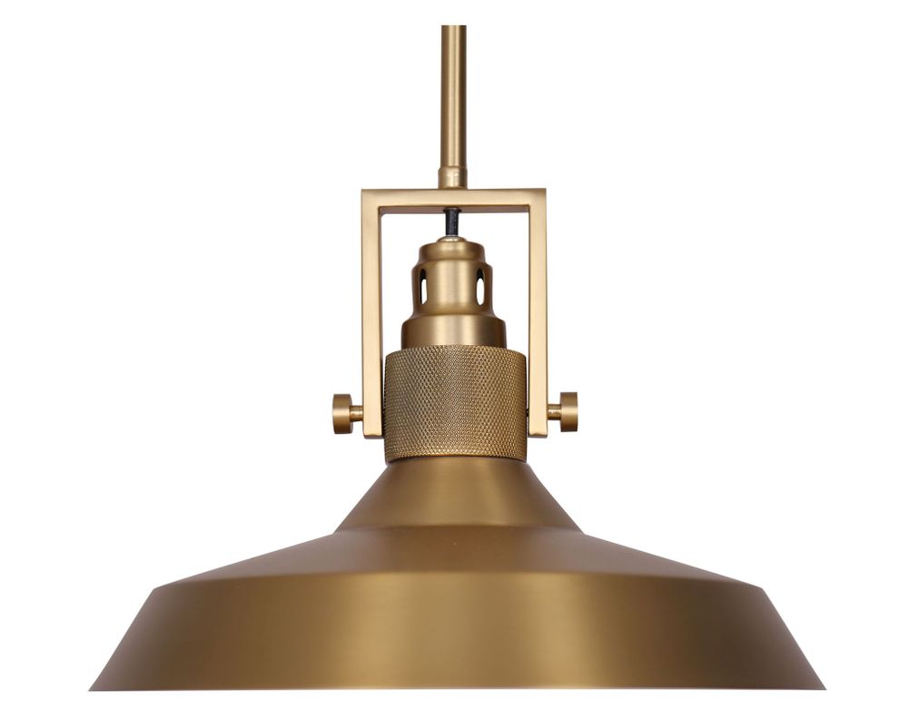 Lámpara colgar 1L E27 Retro gold-2