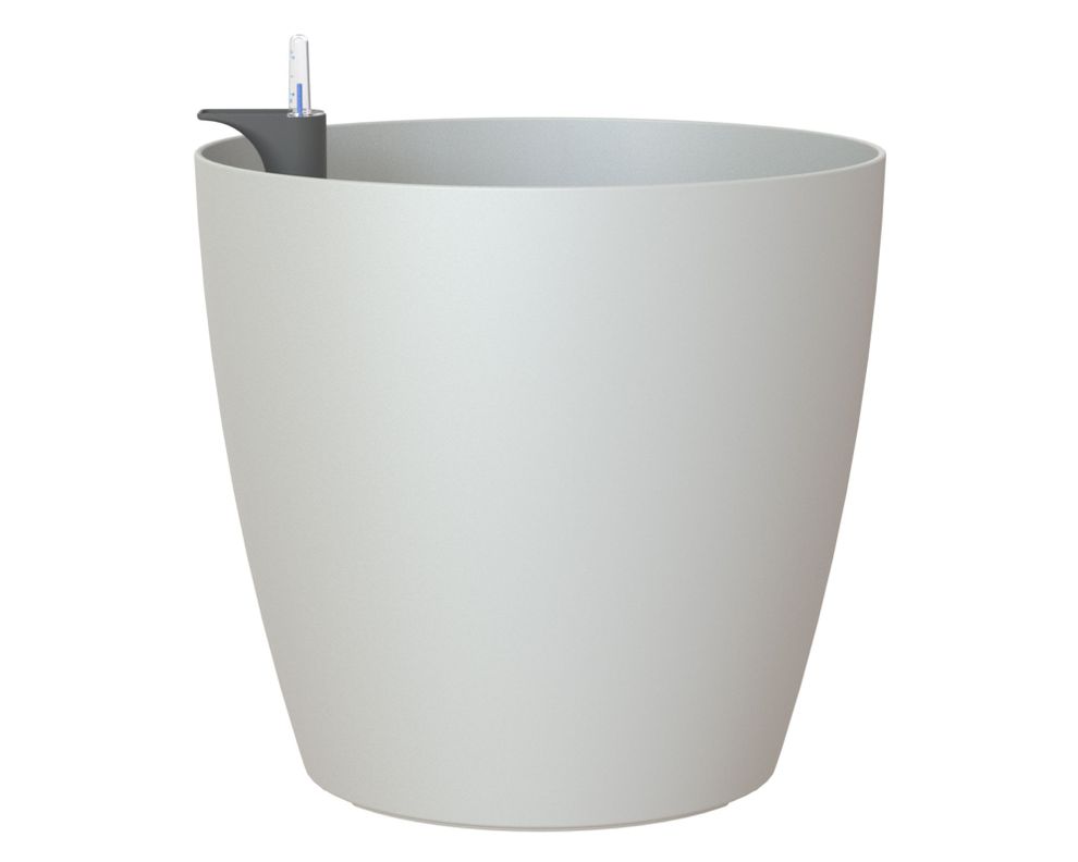 Maceta 42 cm autorregante San Remo gris claro-0
