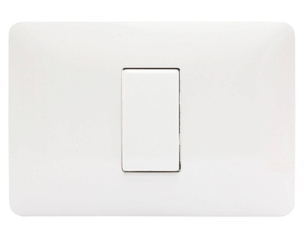Interruptor simple blanco armado matix Bticino-0