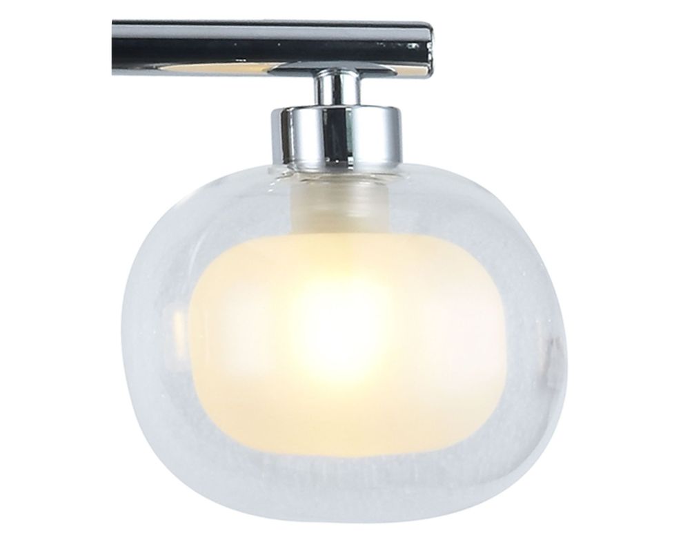 Lámpara colgante Lyra níquel G9 Abitare-1
