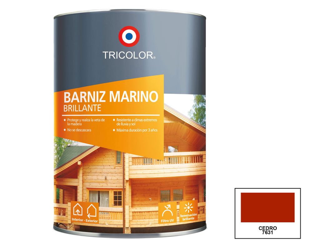 Barniz marino 400 ml cedro brillante Tricolor-0