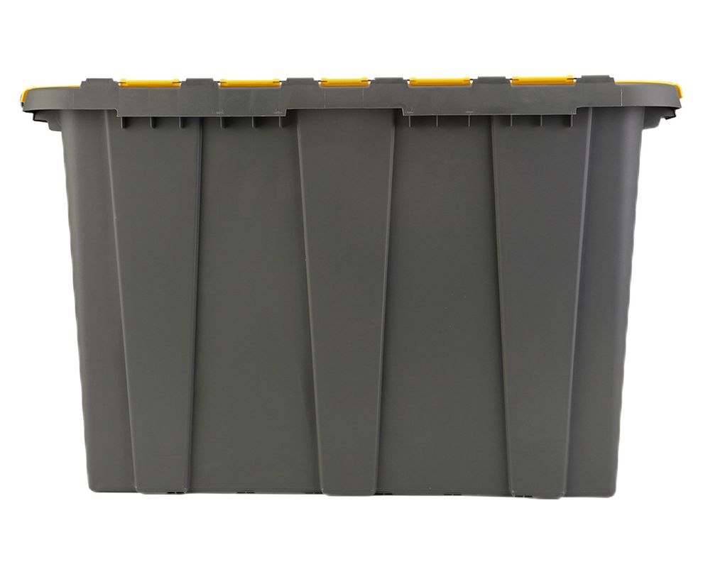 Caja organizadora tapa abatible Heavy Duty 80 L-1