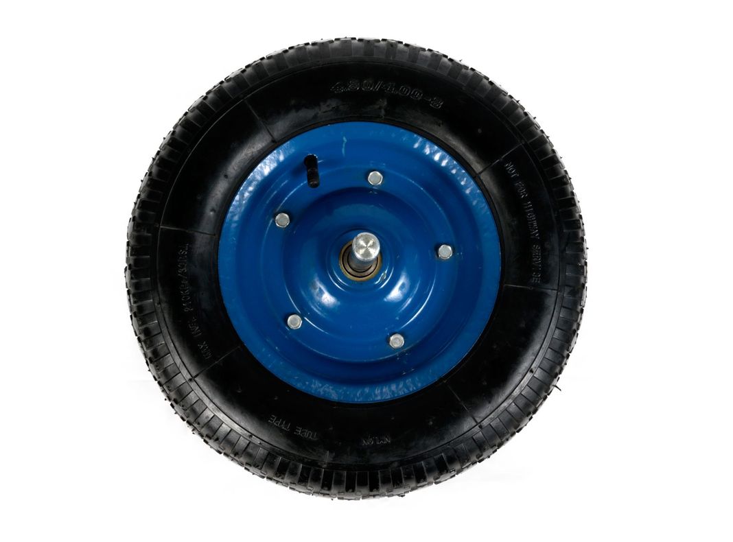 Rueda neumática 4,00x8'' negro/azul Plasmet-0