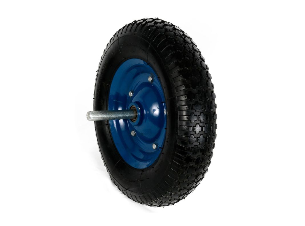 Rueda neumática 4,00x8'' negro/azul Plasmet-1