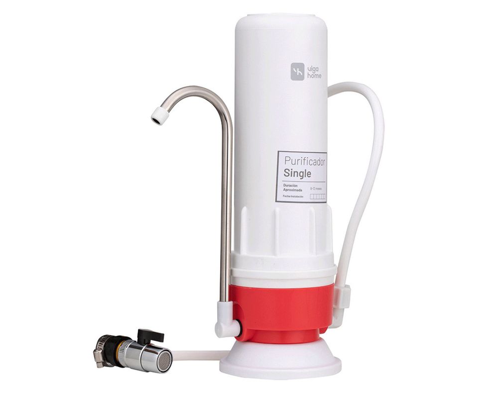 Purificador single carbón block Vigahome-0