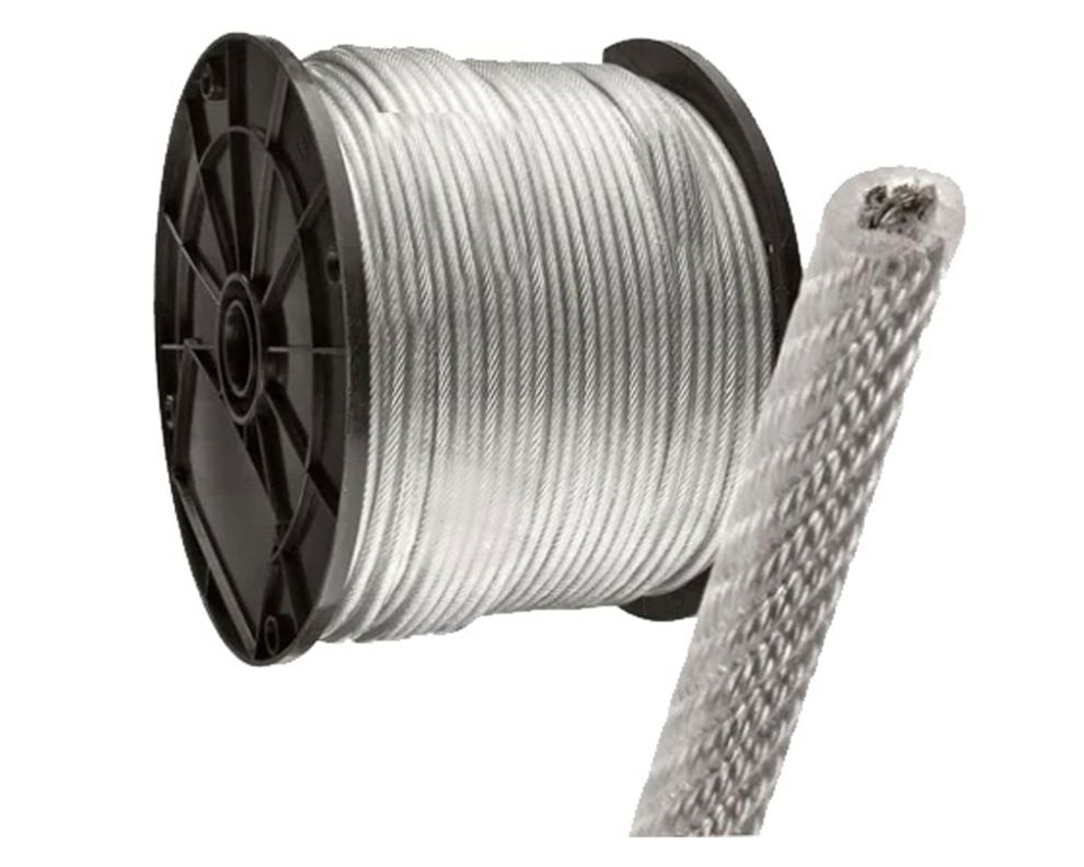 Cable acero galvanizado 1/4'' x 1 m Imporper-0
