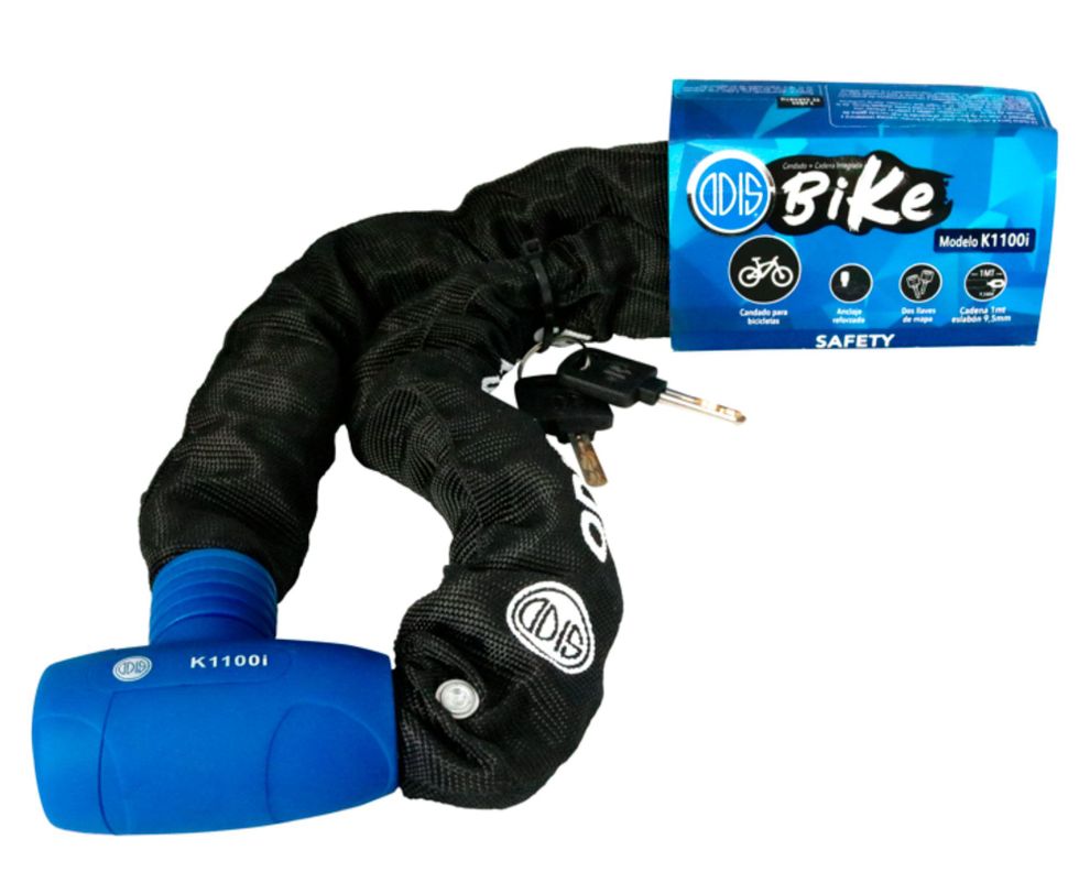 Candado + cadena K1100I azul-3