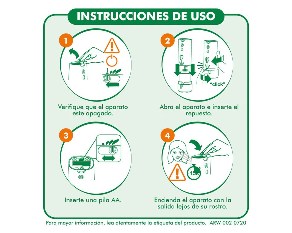Respuesto recarga 250 ml vainilla Air wick-3