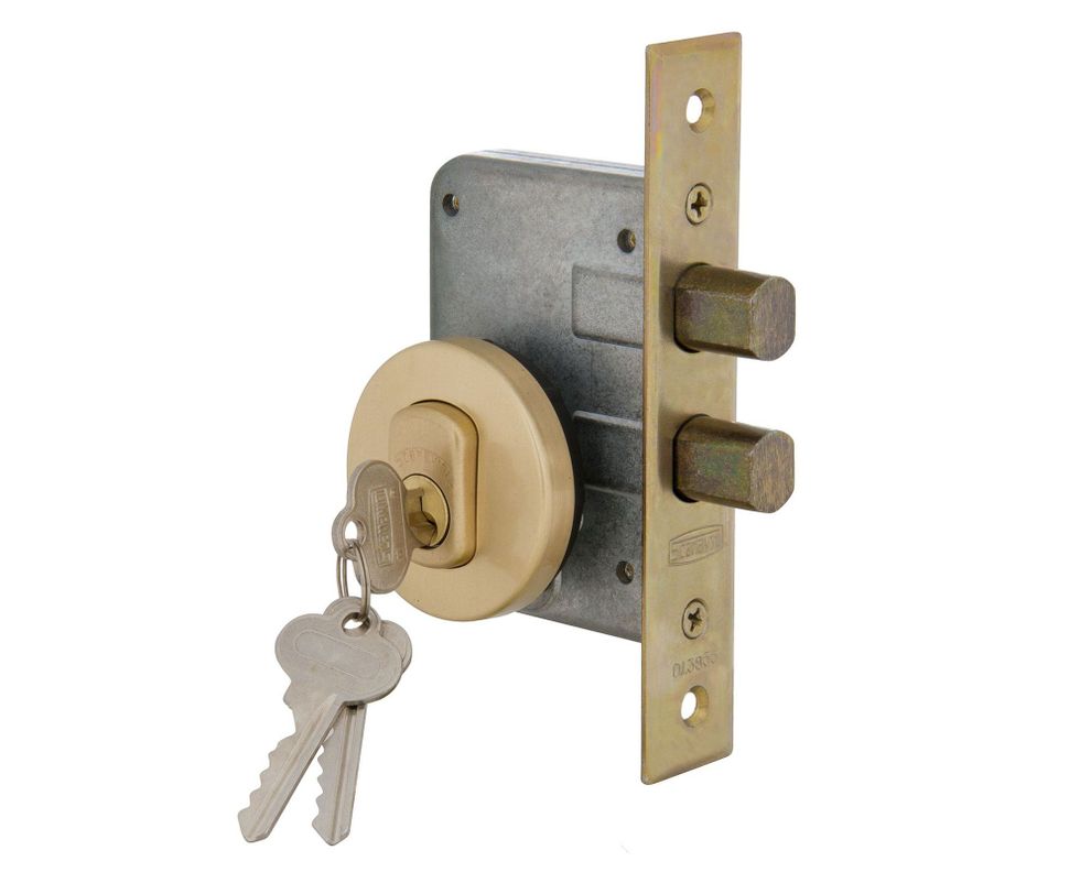 Cerrojo embutido simple 1074 bronce Scanavini-0