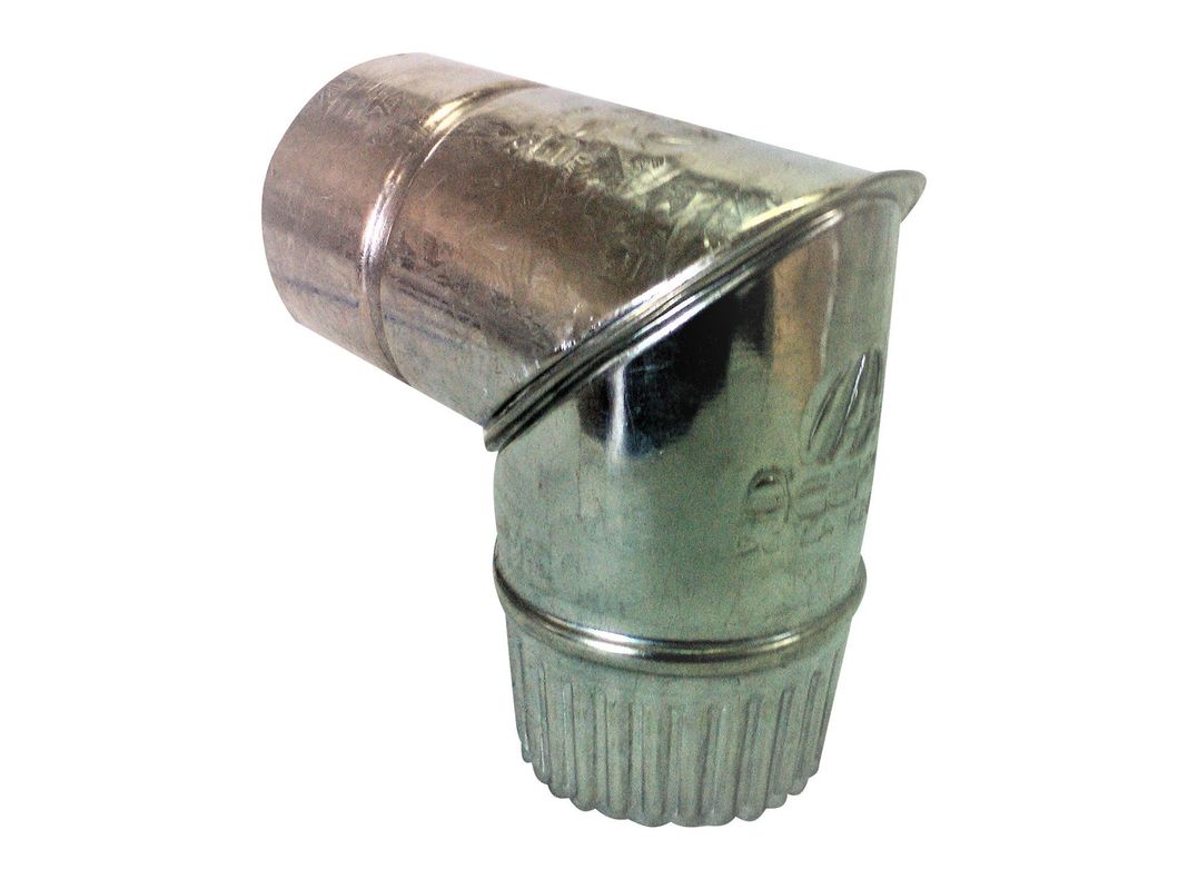 Codo galvanizado 4'' espesor 0,8 mm Aceros de la Rivera-1