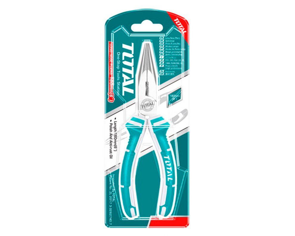 Alicate punta curva 6'' THT1466P-2