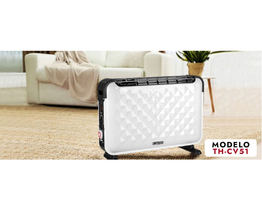Convector eléctrico 2000W TH-CV51 blanco Thomas.-3