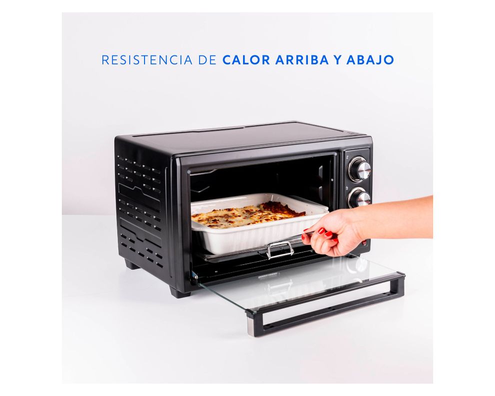 Horno eléctrico Oven Master negro 23 lt-4