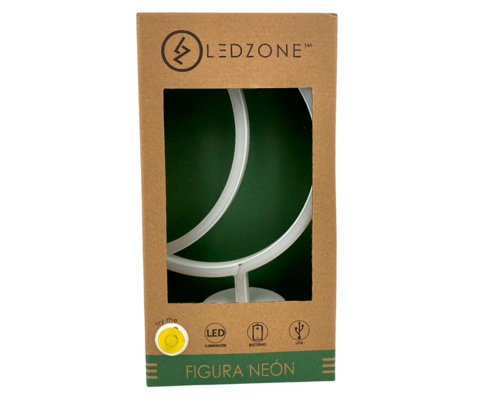 Figura decorativa LED Luna Ledzone-1