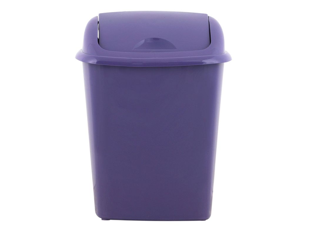 Papelero vaivén 7 litros Deluxe morado Innovaplast-0